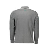 U.S. Polo Long Sleeve Polo Shirt Grey - Men's