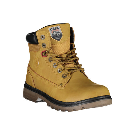 U.S. Polo High Boots with Laces Yellow - Men's