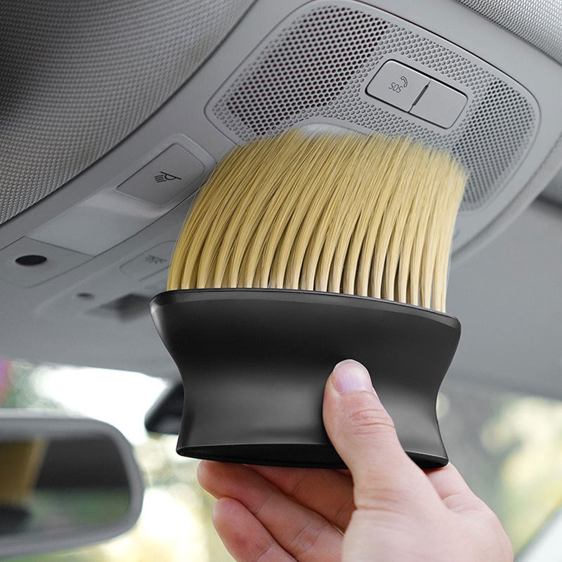 Car Interior Soft Bristle Dusting Brush for Crevices