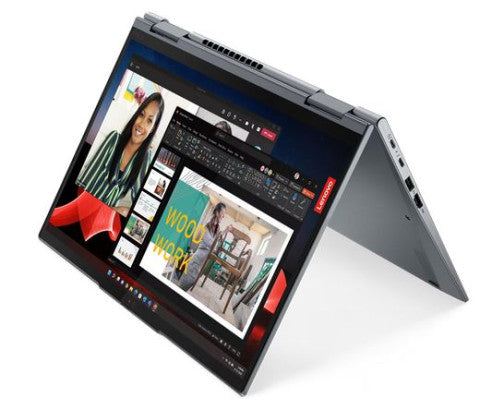 14" LENOVO NOTEBOOK THINKPAD X1 YOGA G8, INTEL i7-1355U, 1.7-5.0GHz/12MB, 10 CORES, 32GB, 1TB SSD M.2 2280 PCIe, INTEL IRIS XE GRAPHICS, 14' WQUXGA, OLED, TOUCH, BACKLIT, WIFI6E, BT, HDMI, USB, USB4, WIN 11 PRO, 3YW, STORM GREY