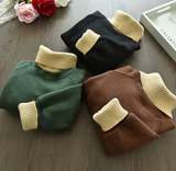Thickened Fleece Hoodie for Girls Winter Top