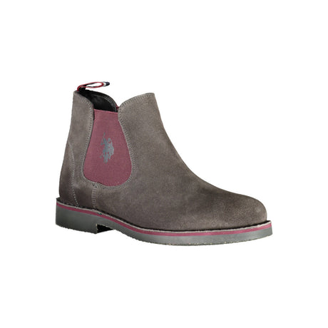 U.S. Polo Ankle Boots Grey - Men's