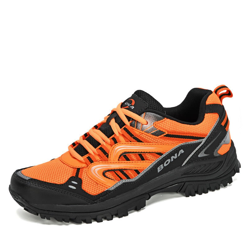 Men's Reflective Mesh Hiking and Running Shoes
