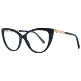 Swarovski Elegant Black Cat Eye Designer Eyeglasses