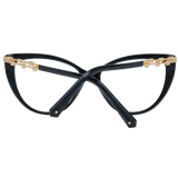 Swarovski Elegant Black Cat Eye Designer Eyeglasses