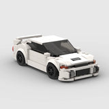 8-Compartment Building Block Car Set