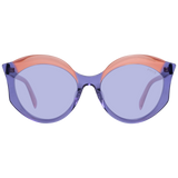 Emilio Pucci Elegant Purple Butterfly Sunglasses