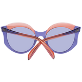 Emilio Pucci Elegant Purple Butterfly Sunglasses