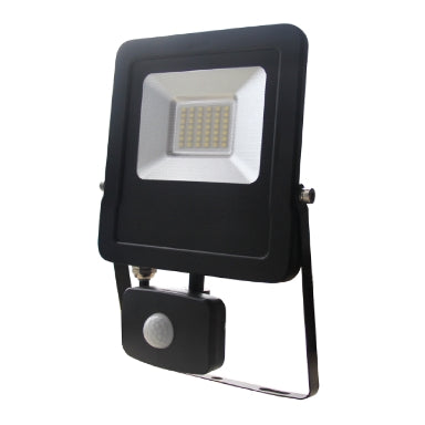 GBC ON NIGHTGUARD 30B Outdoor LED Floodlight PIR 30W Black