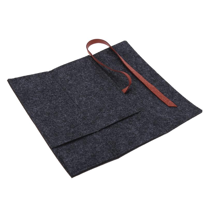 Velcro Felt Pencil Bag - Large Capacity Stationery Case