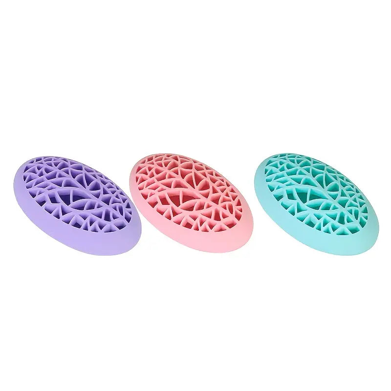 Silicone Makeup Brush Holder and Organizer Rack (1pc)