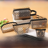 New Ins Heart Velvet Makeup Bag for Girls (Large Capacity)