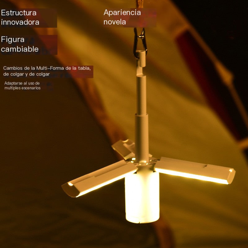 Portable Rechargeable Folding Outdoor Camping Light