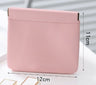Portable PU Leather Cosmetic Bag for Makeup & Sundries
