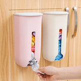 Wall-Mounted Kitchen Organizer for Trash Bag Storage