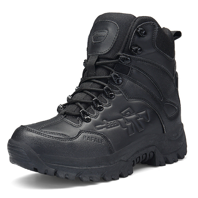 Large High Top Outdoor Combat Desert Camping Boots