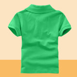 Custom Short Sleeve Polo T-Shirt for Kids Events