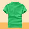 Custom Short Sleeve Polo T-Shirt for Kids Events