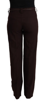 Patrizia Pepe Elegant High Waist Straight Formal Pants