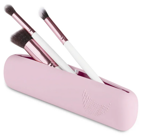 Portable Silicone Makeup Brush Storage Bag