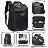 Expandable Vacuum Compression Travel Backpack