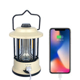 Retro Portable Emergency Tent Lights for Camping