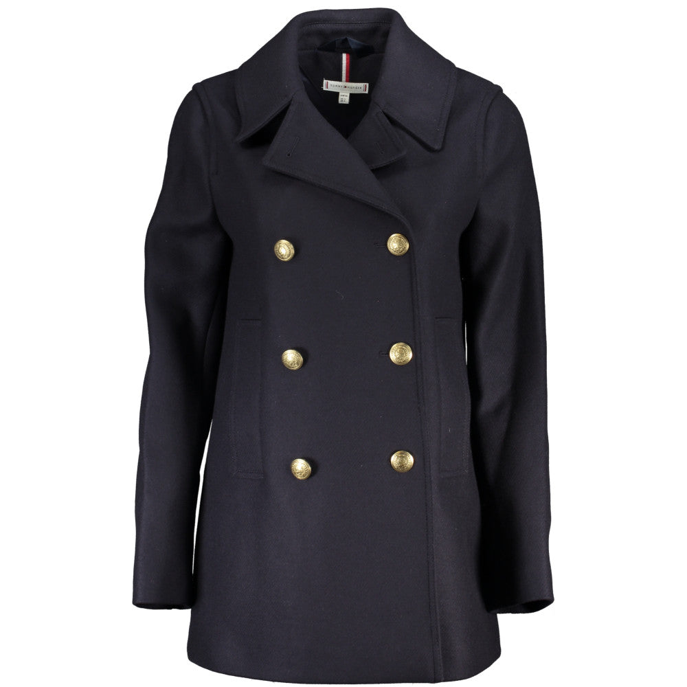 Tommy Hilfiger Coat Dark Blue - Women's