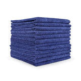 Arkwright Microfiber Cleaning Cloths - (Pack of 12) Large Lint & Streak-Free Drying Wash Towels 300 GSM Super Absorbent & Quick Dry Perfect Cleaner for Car Glass and Window 16 x 16 in Navy