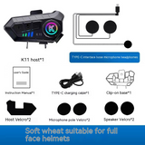 Bluetooth Motorcycle Helmet Headset