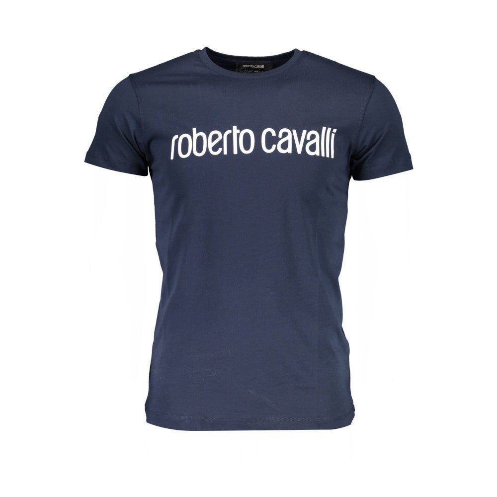 Roberto Cavalli T-Shirt Blue Navy - Men's