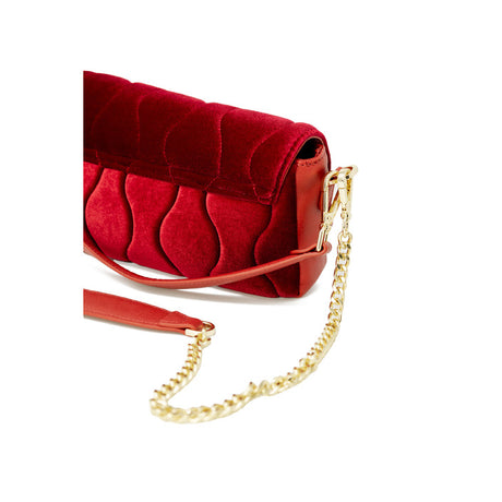 Gio Cellini Bag with Clip Red - Women's