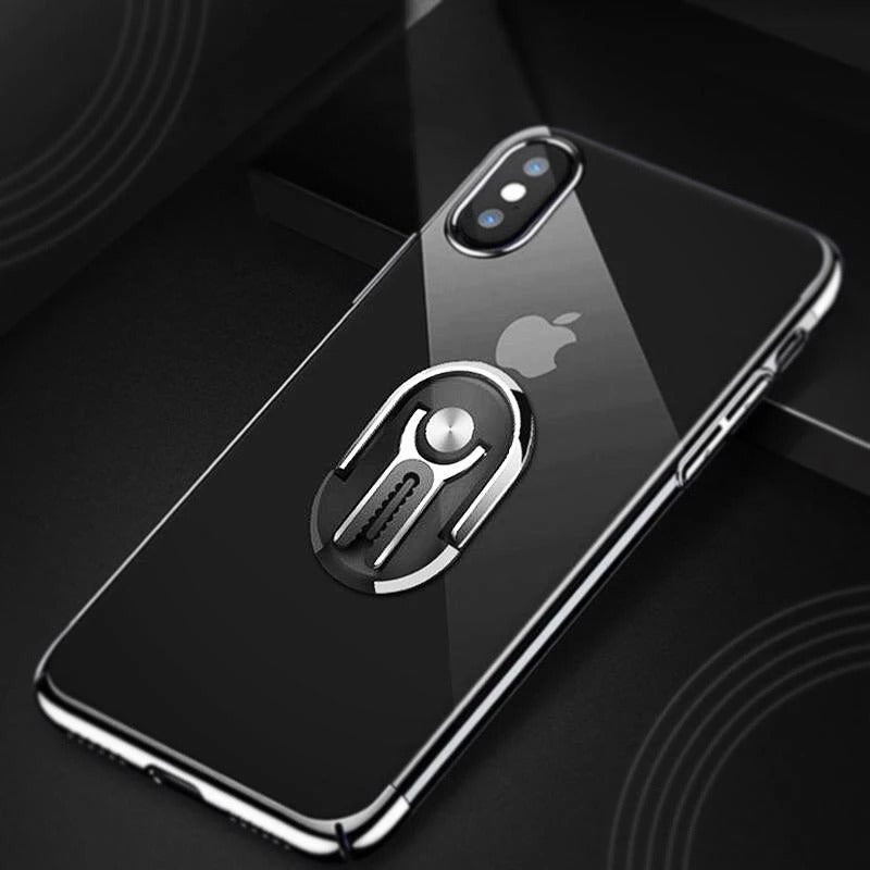 Universal Phone Holder with Rotating Ring for Car Vent