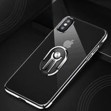 Universal Phone Holder with Rotating Ring for Car Vent