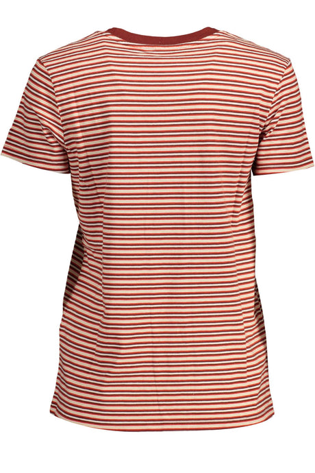 Levi's Red Cotton Women T-Shirt