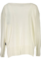 North Sails White Wool Women Sweater