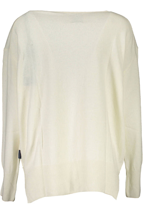 North Sails White Wool Women Sweater