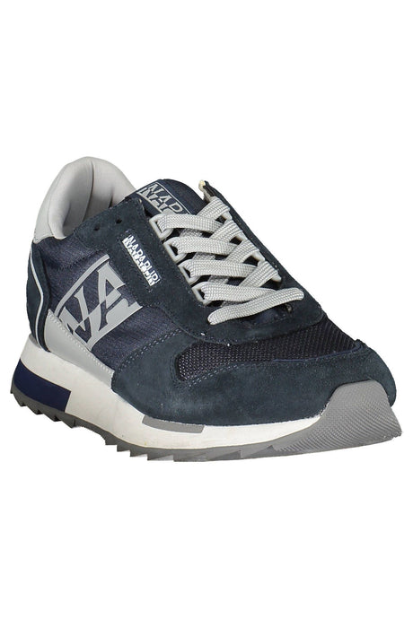 Napapijri Blue Polyester Men Sneaker