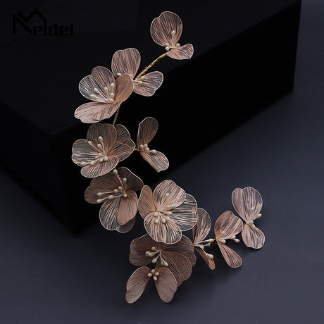 Retro Handmade Floral Bridal Hair Headdress Accessories