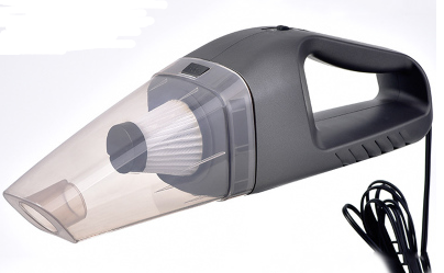 Portable 12V Car Vacuum Cleaner with Custom Grip