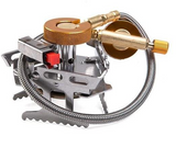 Portable Camping Stove with Windproof Burner