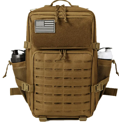 Military Hiking Backpack Belt Bottle Rack