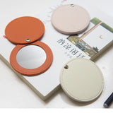 Candy Color Portable Foldable Round Makeup Mirror