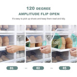 "Sliding Shoe Storage Box - Organizer for Footwear"
