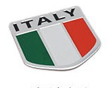 Metal National Flag Car Stickers for Vehicle Decoration