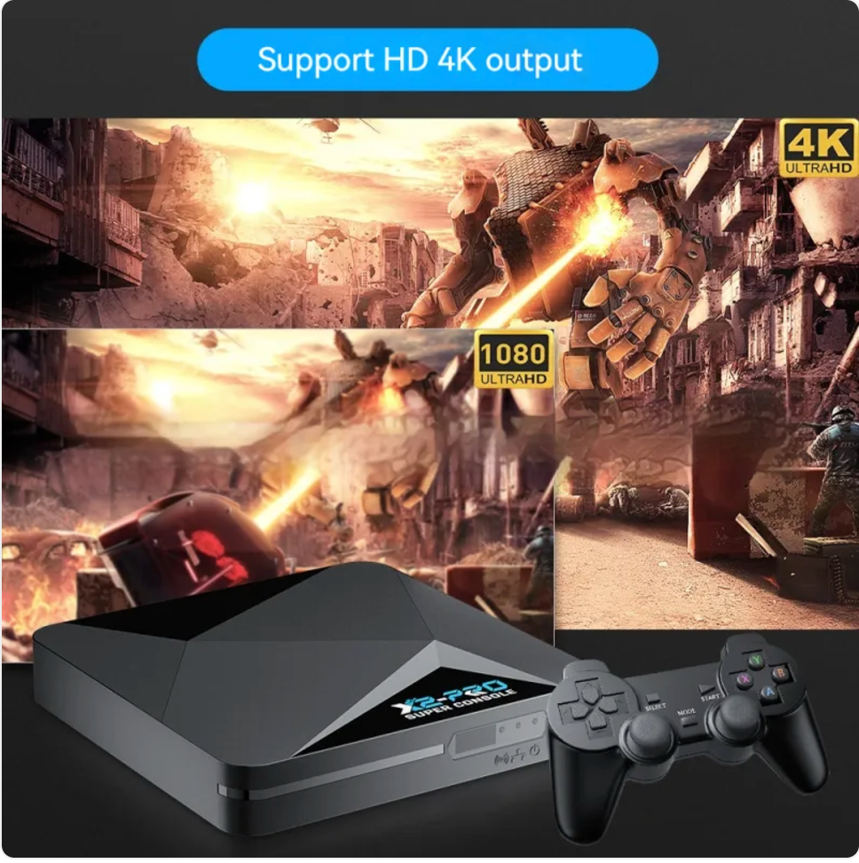 3-in-1 Home Video Game Set-Top Box