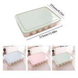 Transparent Plastic Egg Storage Box for Refrigerator