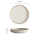 MIXIM Morandi Ceramic Tableware Set for Home Use