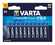 Varta Alkaline AA 10pcs Longlife Power
