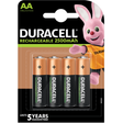 Duracell Rechargeable AA Batteries 2500mah 4pcs