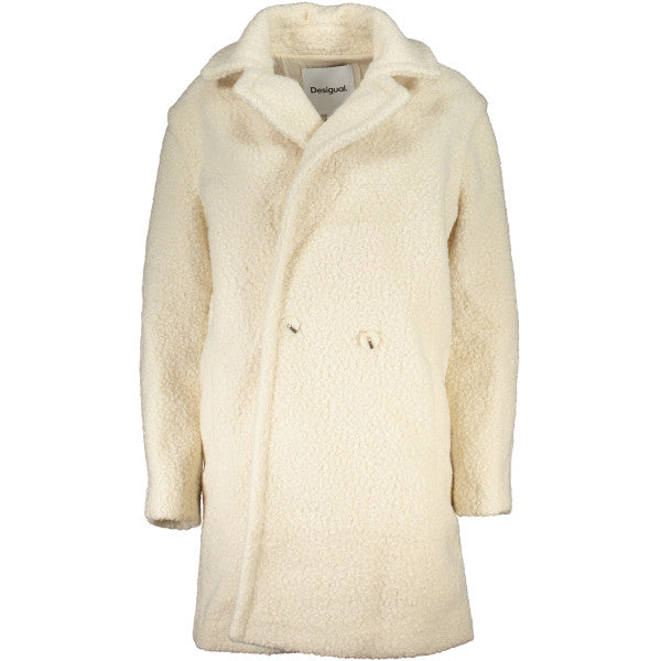 Desigual White Coat - Women's